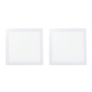 kit 2 Painel Plafon Led 40w Embutir 40x40cm 3000k St1453