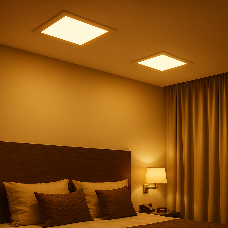 kit 2 Painel Plafon Led 40w Embutir 40x40cm 3000k St1453