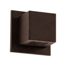 Arandela Box Cubo Pequena 1 Facho Parede Muro St1319