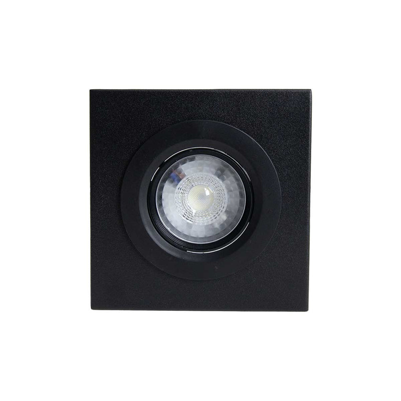 Spot Luminária Slim Sobrepor Teto Beiral Alumínio LED 7W Branco Frio Externo ST3250