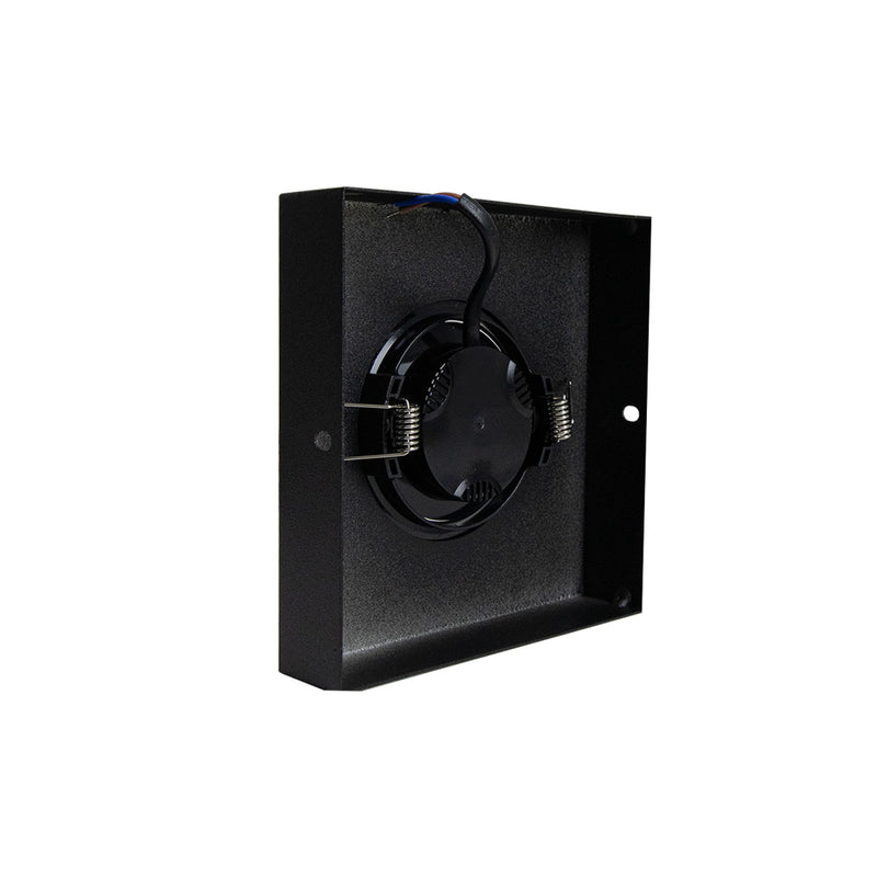 Spot Luminária Slim Sobrepor Teto Beiral Alumínio LED 7W Branco Frio Externo ST3250