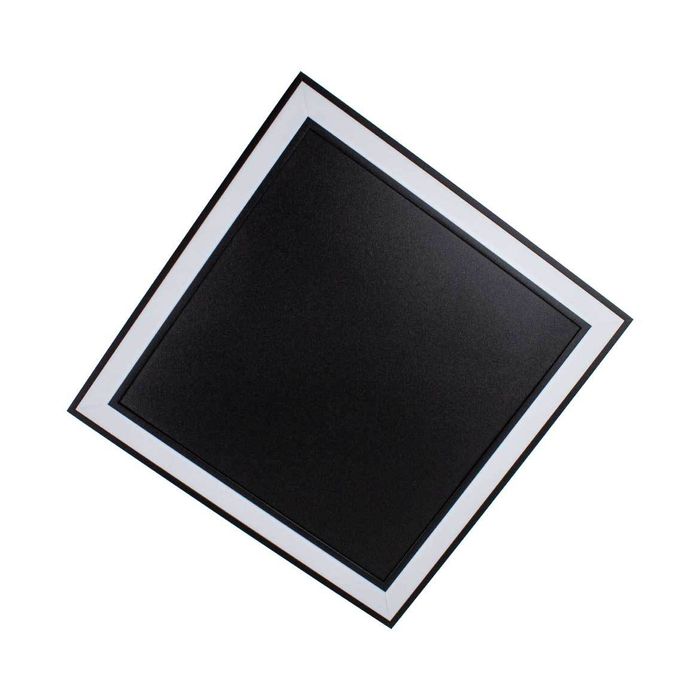 Plafon Sobrepor Fit Edge Preto Led 33,6w 3000k 42cm Newline PL0123LED3-PT St1999