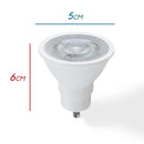 Lâmpada LED dicróica GU10 6w MR16 ST842