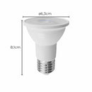 Lâmpada LED 7W PAR20 E27 Luz Quente 2700K IRC95 38° 1127 Nordecor ST1656
