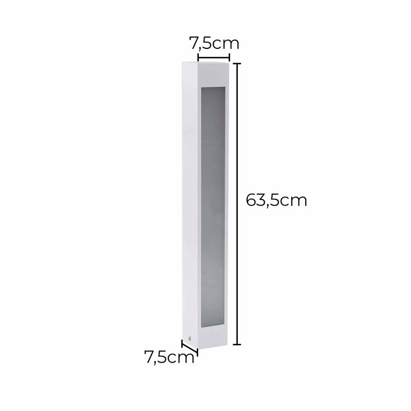 Poste Balizador de Jardim Externo Max p/ T8 60cm Starlumen ST2946