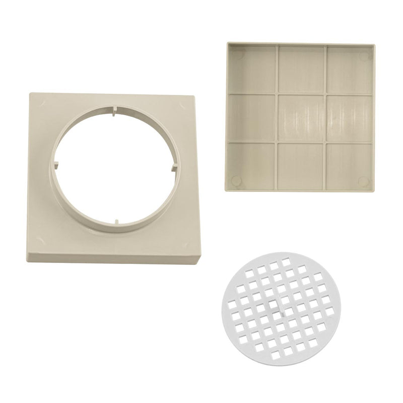 Ralo Oculto Invisivel Anti Inseto Piso Porcelanato Bege ST2781