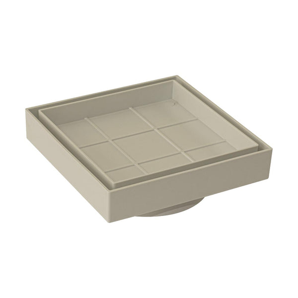 Ralo Oculto Invisivel Anti Inseto Piso Porcelanato Bege ST2781
