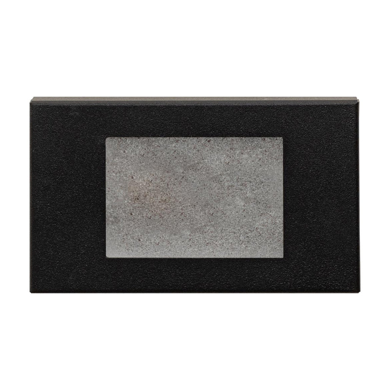 Luminária De Parede Balizador Preto Embutir Cx 4x2 Escada St1314