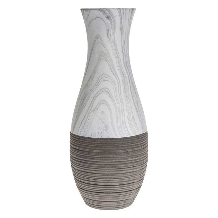 Vaso de Cerâmica Marmorizado 35,5x14,3 cm Gs0001 St1675