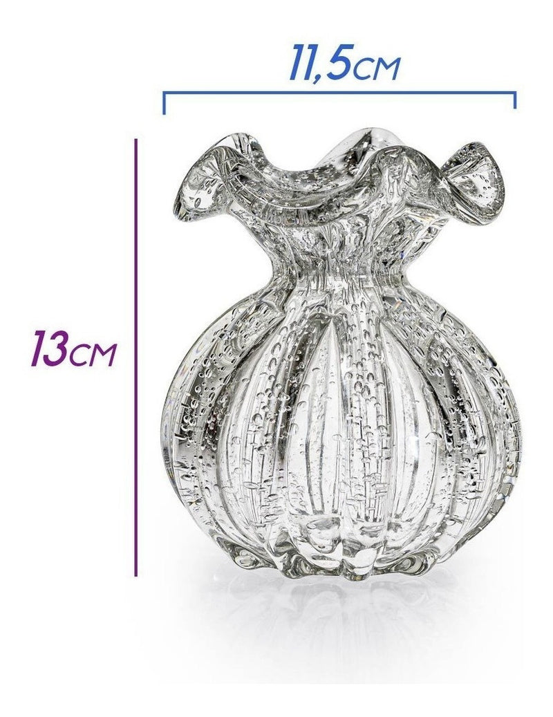 Vaso Murano Trouxinha 11,5x13cm OD0008 St1670