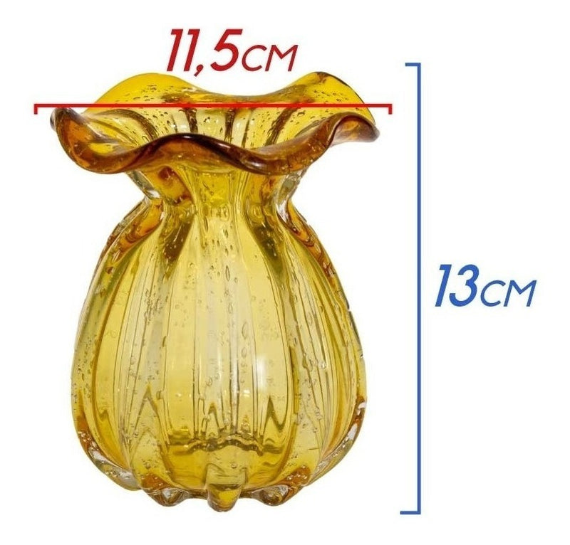 Vaso Murano Trouxinha 11,5x13cm OD0006 St1670