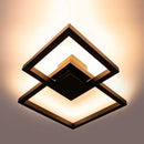 Plafon Arandela Fit Preto LED 58W Luz Direta ou Indireta 701LED3-PT ST1254