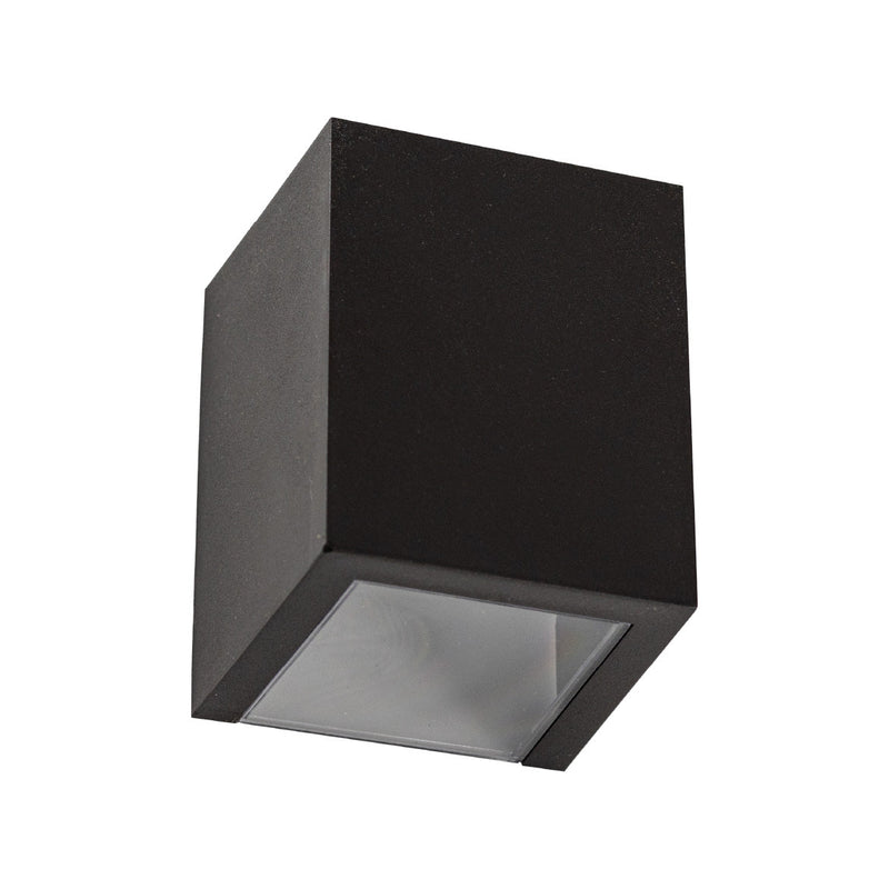 Arandela  Lumiária de Parede Efeito 2 Focos Sem Friso Box Policarbonato St1386