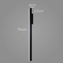 Arandela Preta Parede Fit LED 32W 114cm 3000k Efeito 657LED3-PT ST1257