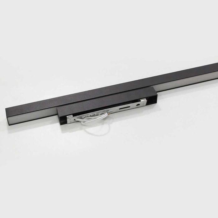 Arandela Preta Parede Fit LED 32W 114cm 3000k Efeito 657LED3-PT ST1257