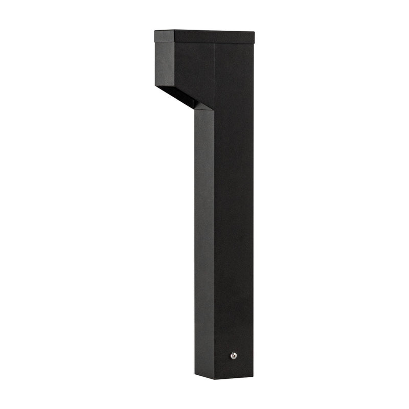 Poste Balizador Luminária Jardim Lunor Uno 1 Foco P/ MR11 ST2766 - Preto