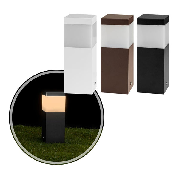 Poste Balizador Grivor 20cm P/ Jardim em Alumínio Starlumen ST2791