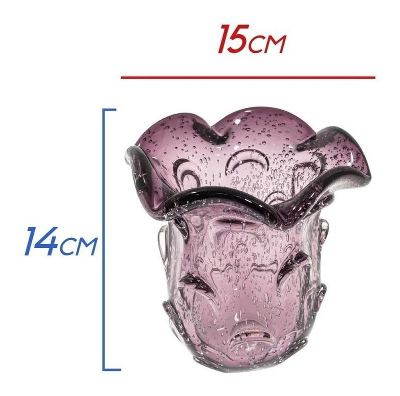 Vaso Murano 15x14cm OD0025 St1876