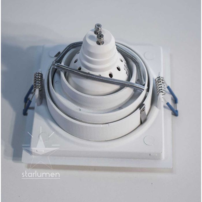 Spot Recuado Embutir Gu10 Para Gesso Sistema Click IL4716 St4716