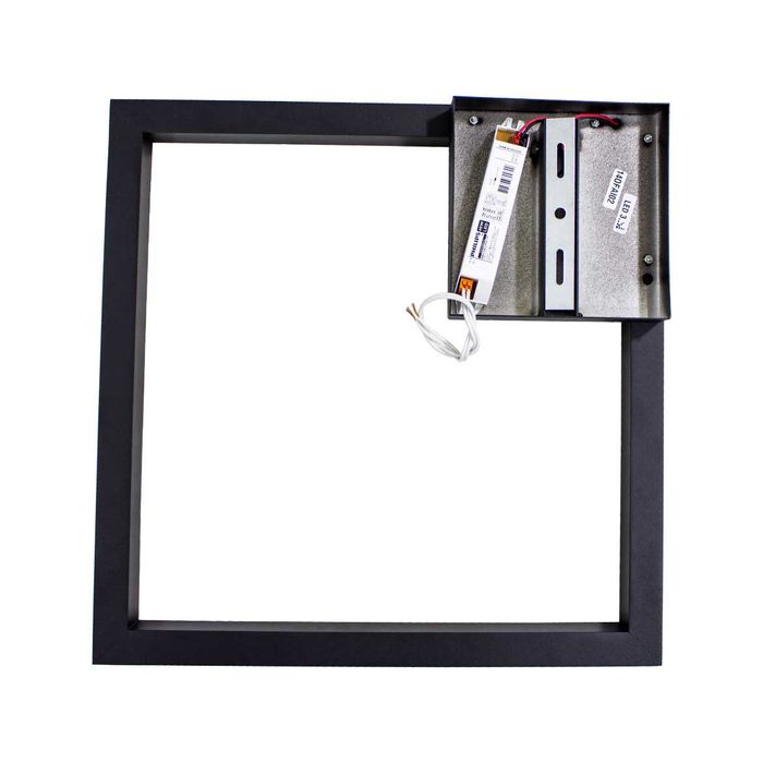 Arandela Plafon Fit LED 33W 41x41cm 3000k Alumínio 691LED3-PT ST1285