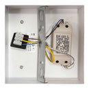 Plafon Kyara Branco Led 6w 16cm Efeito Estrelado Com Cristais HL002-Q-WH St1773