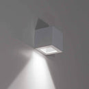 Arandela Box Cubo 1 Facho Externa em Alumínio p/ MR16 GU10 Starlumen ST2778