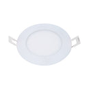 Painel Plafon LED 6W Luminária Embutir Teto Redondo IRC70 Luz Quente 3000k ST534