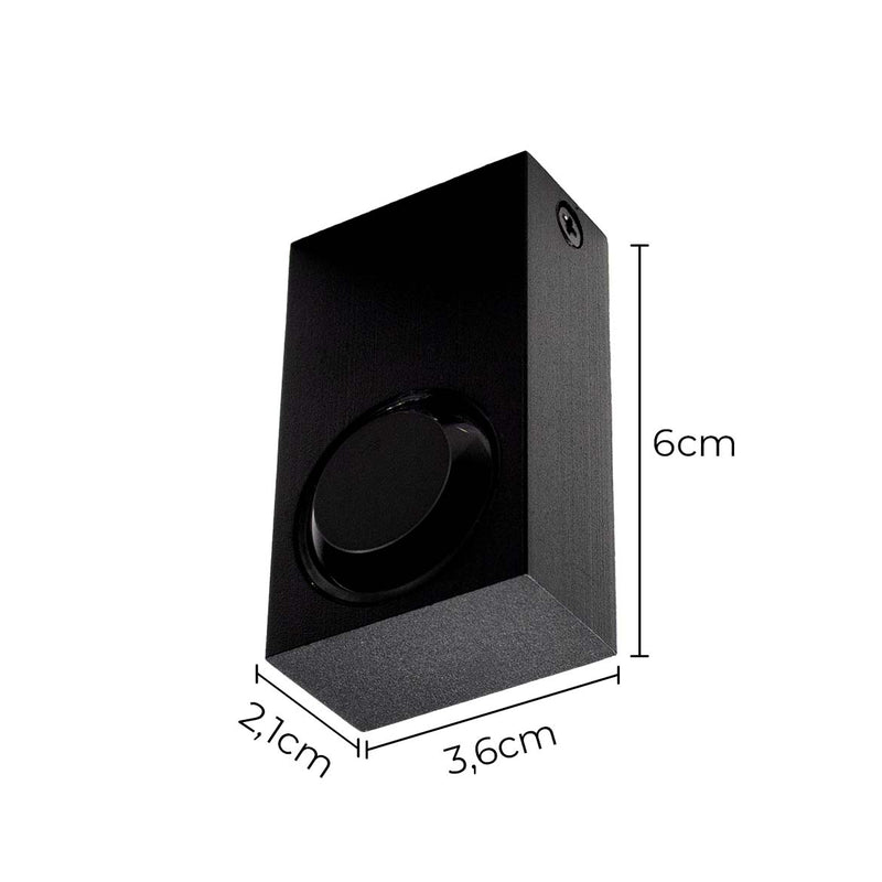 Arandela ARC Em Alumínio Externa LED 1W 3000K OPUS ST2960