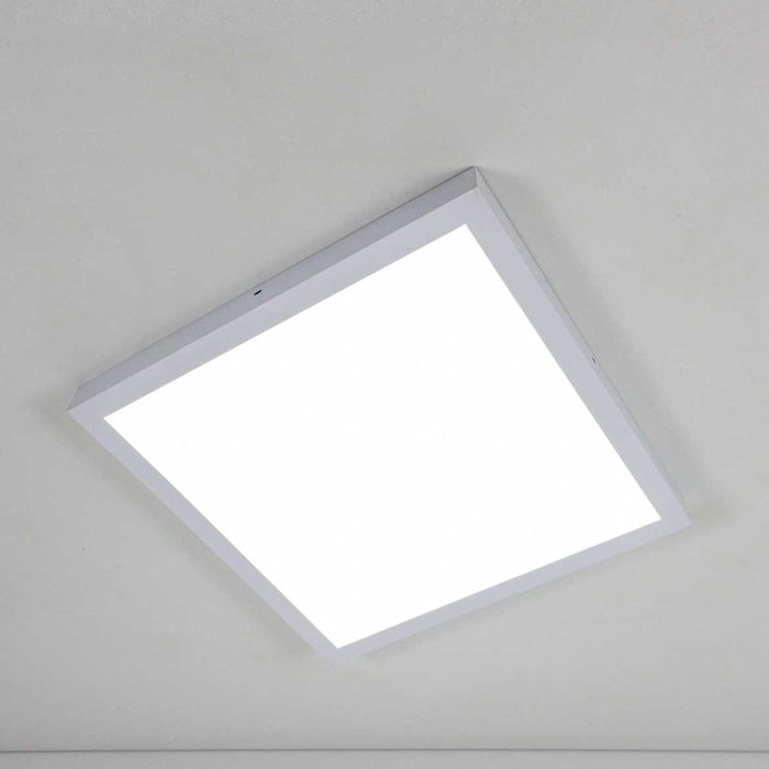 Painel Plafon de Sobrepor LED 36W 6000k Quadrado 40x40cm ST2387