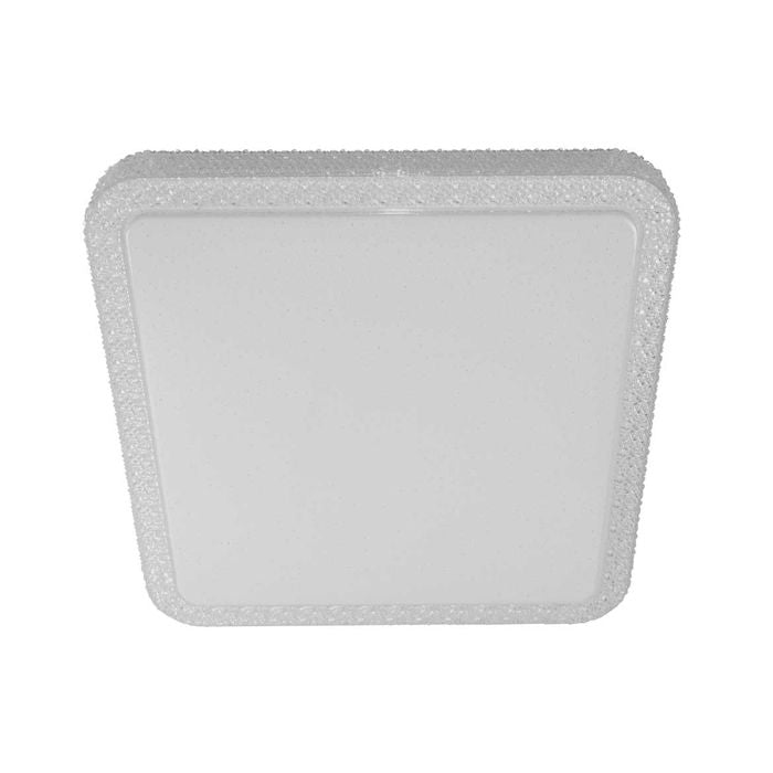 Plafon Hermes LED 36W 50x50cm Efeito Estrelado Starlux 2700k ST2509