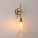 Arandela Mayla LT003 Ouro Fosco Transparente para G9 Starlux ST2567