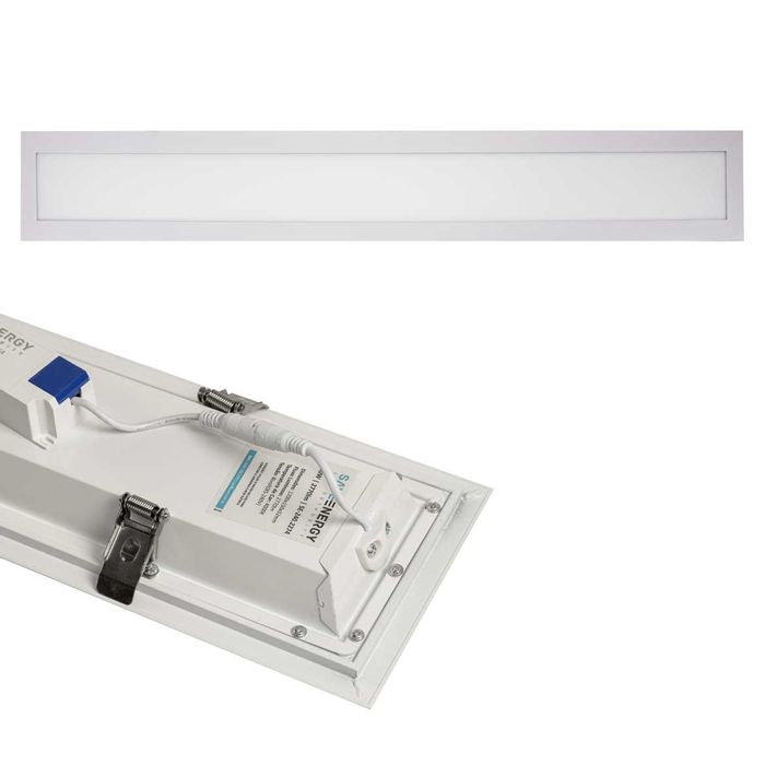 Painel Plafon LED 40W Embutir Branco 120cm SE-240. 2274 Save Energy ST2498