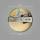 Arandela Angel Ouro Fosco e Branco L18 X H24 cm para 1x G9 LtT010- WH Starlux ST2612