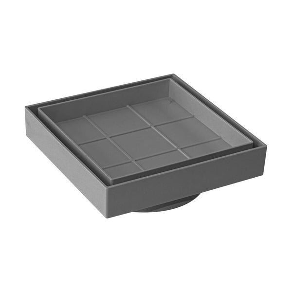 Ralo Oculto Invisivel Anti Inseto Piso Porcelanato Cinza Starlumen ST2781
