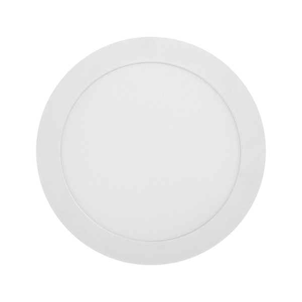 Painel Plafon LED 12w Luminária Embutir Redondo Branco Frio ST535