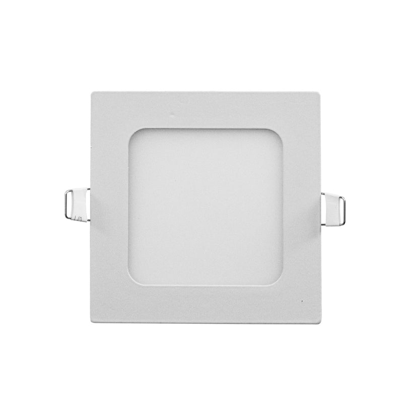 Luminária LED Embutir 6W 3000K SaveEnergy Branca 400lm Quadrada ST434
