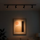 Spot Preto Tube MR16 GU10 para Trilho Eletrificado ST3253-Lumanti-Starlumen