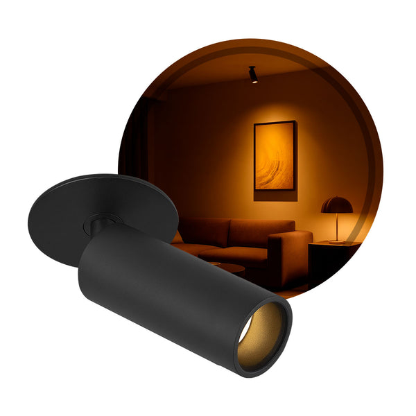 Spot LED Embutir Kona 3W 2700K Canopla Redonda IRC97 IP20 Nordecor ST3255