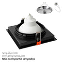 Spot Luminária de Teto Quadrado Embutir Loyo p/ LED AR111 Nordecor ST3235-Nordecor-Starlumen