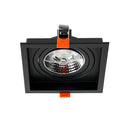Spot Luminária de Teto Quadrado Embutir Loyo p/ LED AR70 Nordecor ST3235-Nordecor-Starlumen