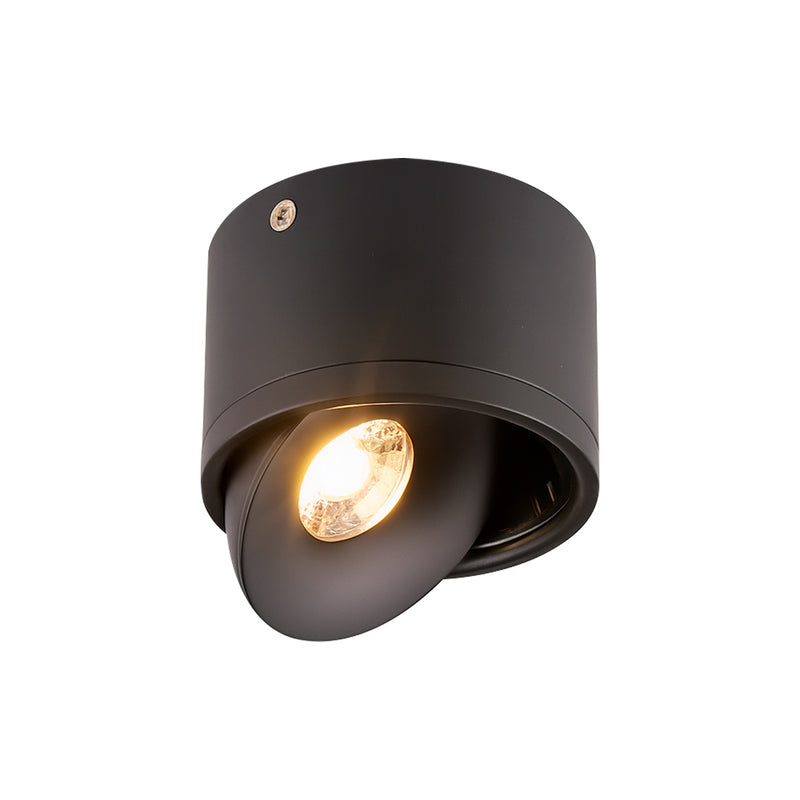Spot LED Sobrepor Skel 7W 24° Luz Quente Nordecor ST3047 - Preto 6317-Nordecor-Starlumen
