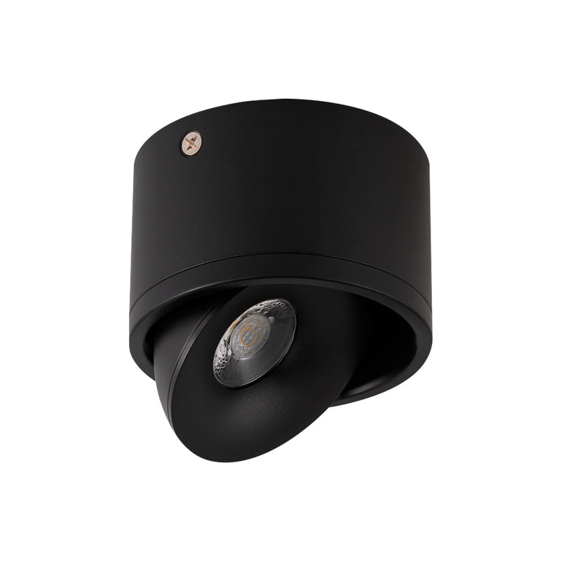 Spot LED Sobrepor Skel 7W 24° Luz Quente Nordecor ST3047 - Preto 6317-Nordecor-Starlumen