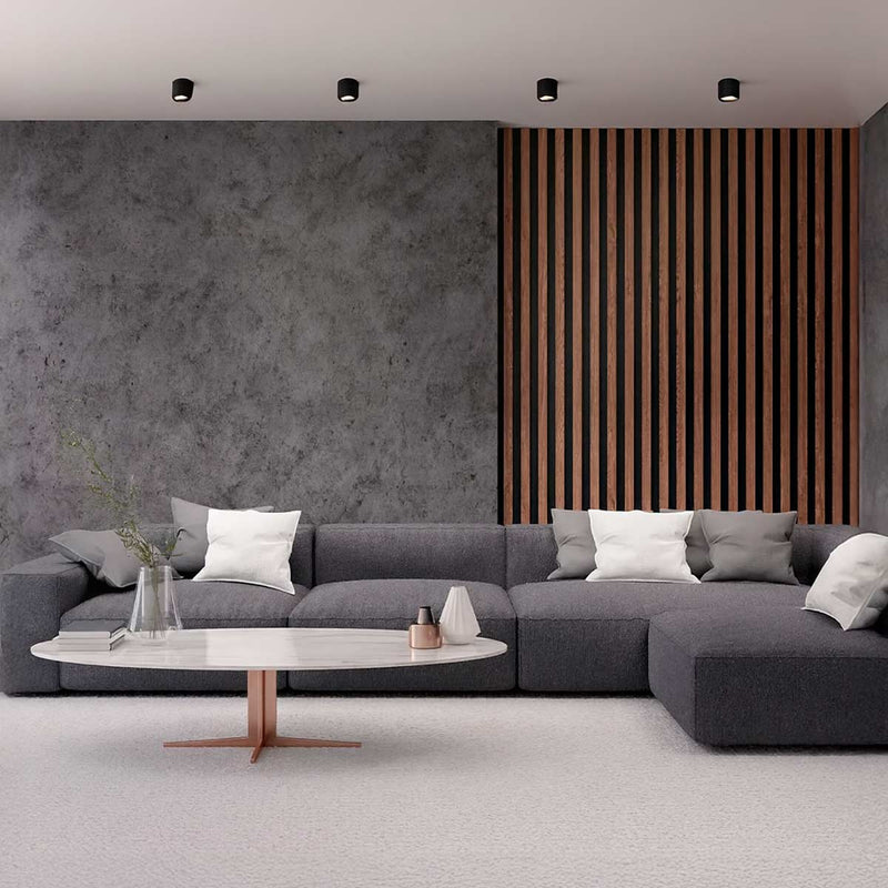 Spot LED Sobrepor Skel 7W 24° Luz Quente Nordecor ST3047 - Preto 6317-Nordecor-Starlumen