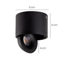 Spot LED Sobrepor Skel 7W 24° Luz Quente Nordecor ST3047 - Preto 6317-Nordecor-Starlumen