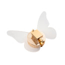 Arandela de Parede LED Borboleta Dourada Decorativa Infantil 6W Luz Quente ST3099