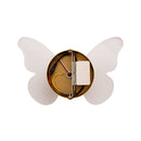 Arandela de Parede LED Borboleta Dourada Decorativa Infantil 6W Luz Quente ST3099
