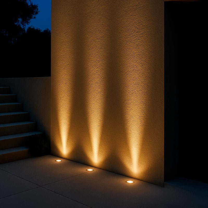 Spot Embutir LED Solo Venna IP67 24° Luz Quente 15W Antiofuscante 6423 Nordecor ST3109