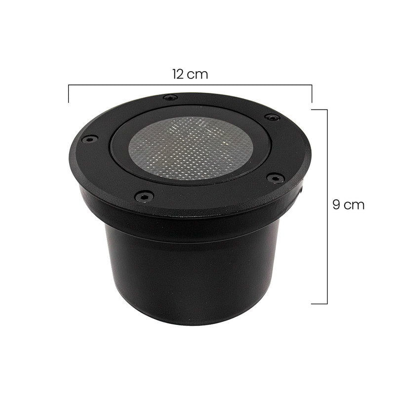 Spot Embutir LED Solo Venna IP67 24° Luz Quente 15W Antiofuscante 6423 Nordecor ST3109