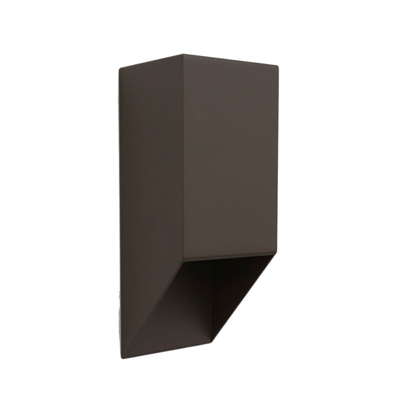 Arandela de Sobrepor Bisel 1 Foco Parede/Muro/Fachada 1xGU10 Starlumen ST3256-Marrom