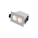 Spot LED Embutir Powerus 4W Luz Quente 35° IRC90 Nordecor 6728 ST2990-Branco